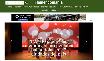 Flamencomaniaに掲載